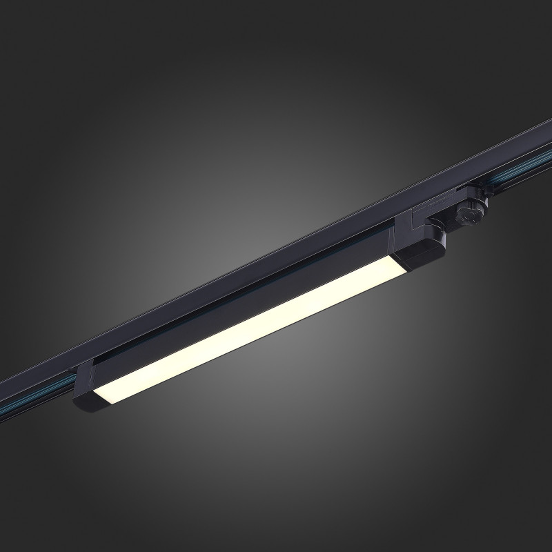 Трековый светильник 54*3 см, 20W 3000K ST LUCE Трехфазная трековая система ST663.436.20 Черный