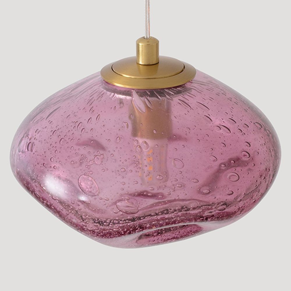 Подвесной светильник 15 см, Crystal Lux FORMLESS SP1 VINO, золото