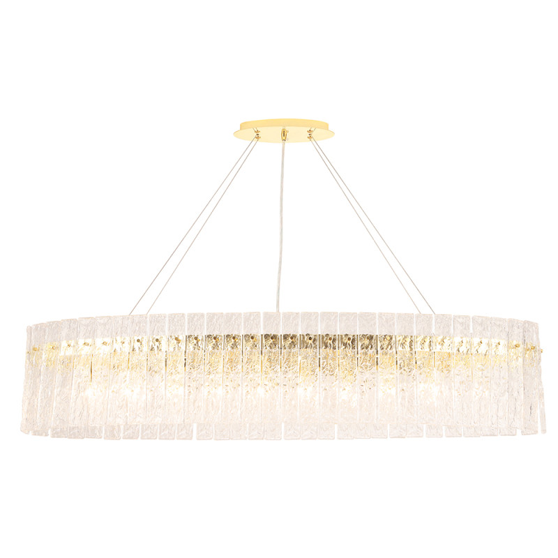Люстра 30*120*25 см, 12*E14*40W Золото Crystal Lux OVIEDO SP12 L1200