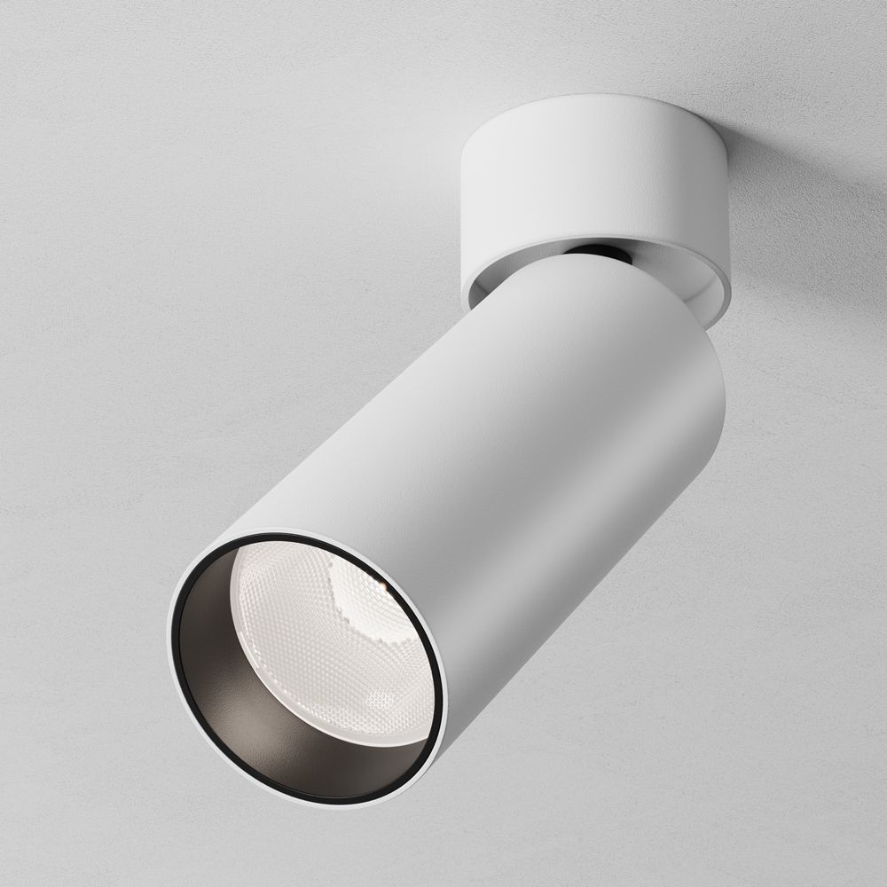 Потолочный светильник 5 см, 12W, 4000K, Maytoni C055CL-L12W4K-SS-W