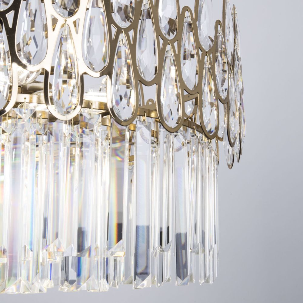 Подвесная люстра 60*60*100 см, Е14 12x40W, Бронза MODELUX ML.380.12