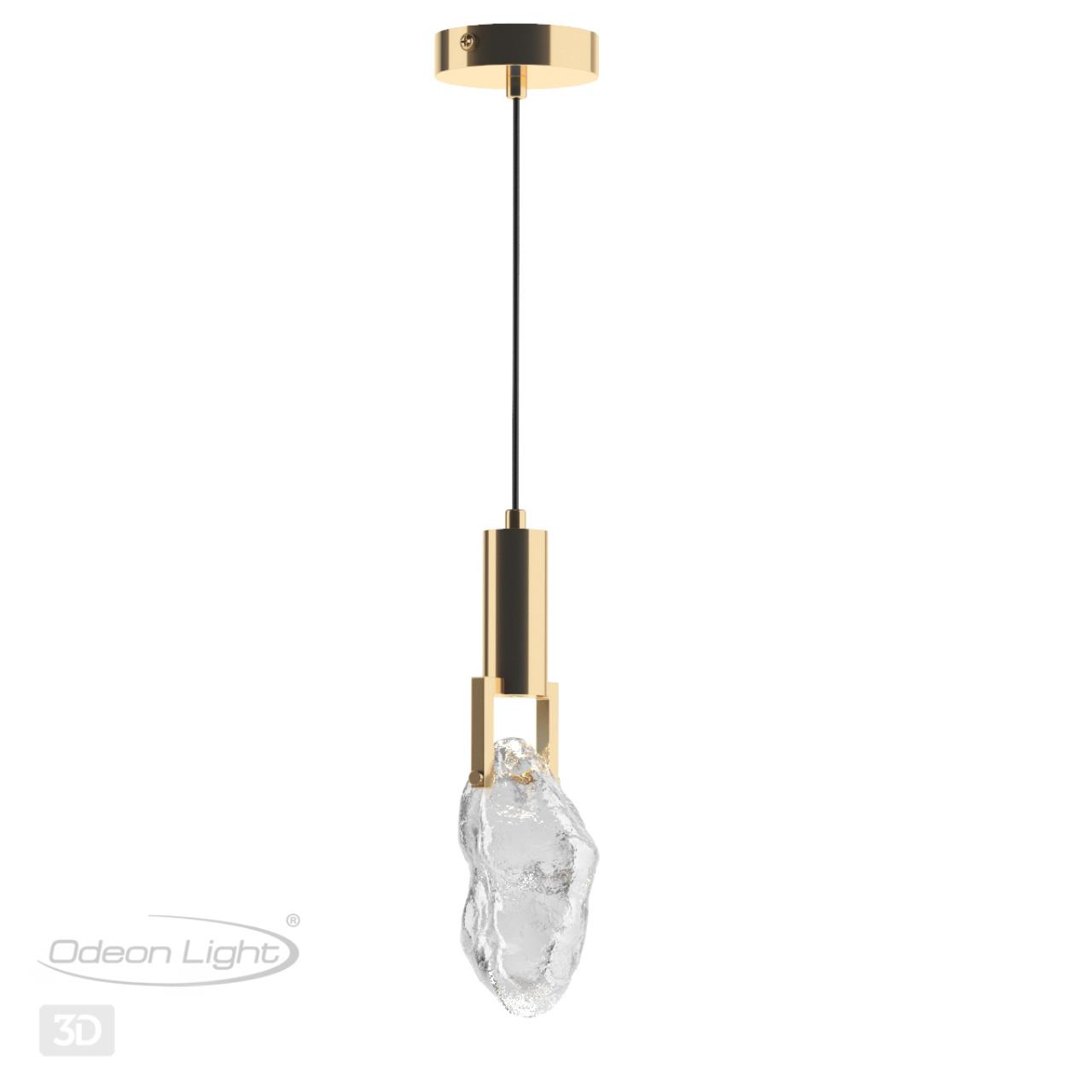Подвесной светильник Odeon Light MIDCENT 4372/5L античная бронза