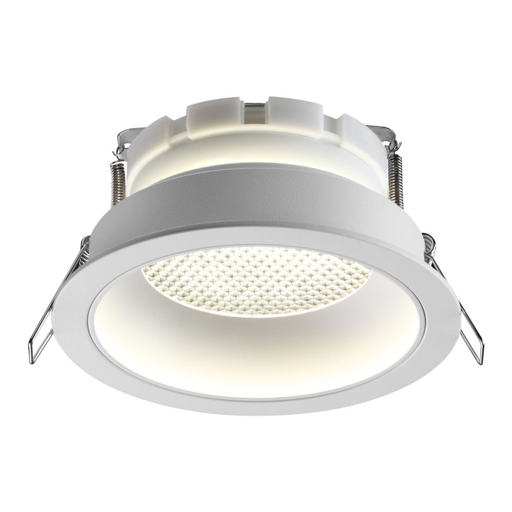 Светильник встраиваемый 11,5 см, вр 10,5 см, GX53 Novotech 371003 IP20 12W GEMINI, белый