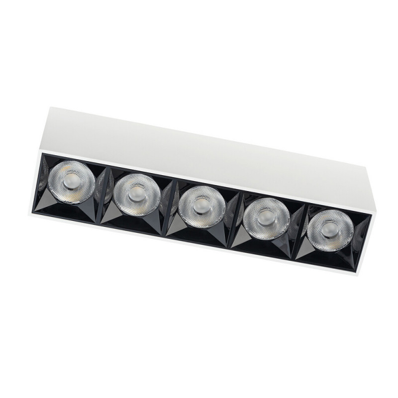 Накладной светильник 19,5*6,6 см, LED, 20W, Nowodvorski Midi Led 10052, белый