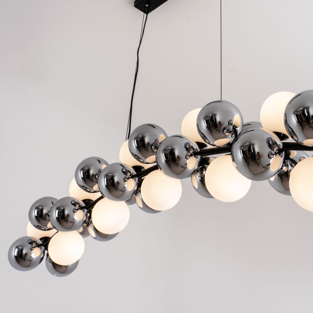 Подвесной светильник 24*25*120 см, 11*G9 MODESTYLE MS.8055.11 BK черный