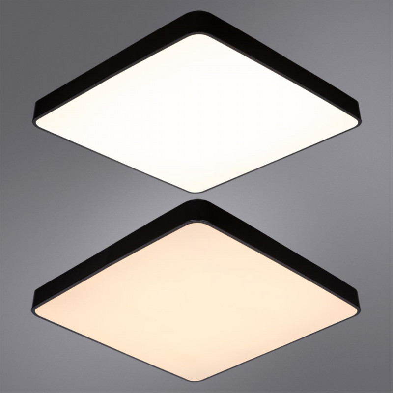 Светильник 60 см, 100W, 2700-4500K Arte Lamp Scena A2669PL-1BK черный