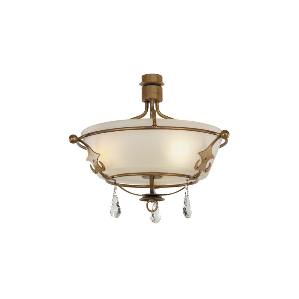 Светильник *43*49-208 см, E14*60W, Natural Concepts Elstead Lighting Windsor FE-CORINNE-3P-M, кремовый