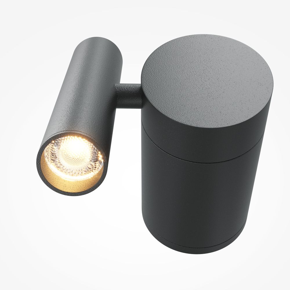 Бра 10,3*6*-8,8 см, *LED*3W, 3000K, Maytoni Utility MOD433WL-L3B3K1, Черный