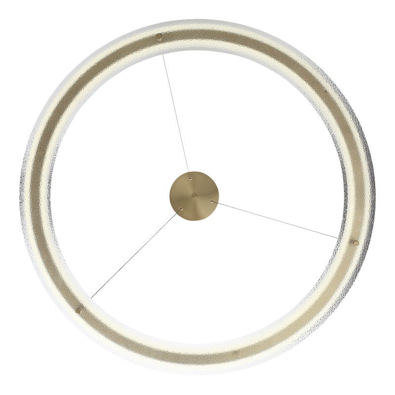 Подвесной светильник 100*80 см, 1*LED*70W, 4000K, ST-Luce Fagy SL6245.213.01, золотой