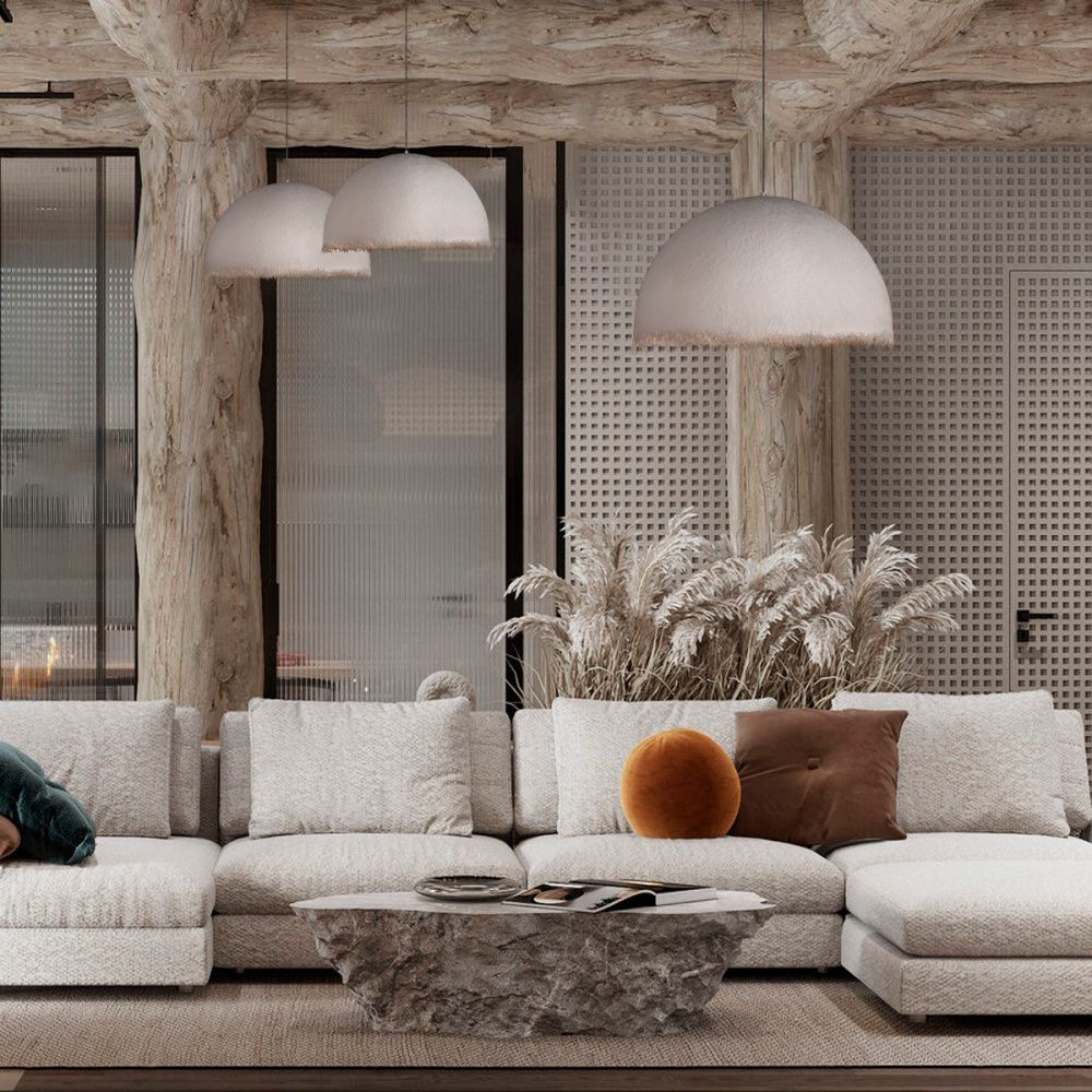 Подвесной светильник *80*42 см, 1*E27*40W, Loft It Plancton 10372/800, Белый