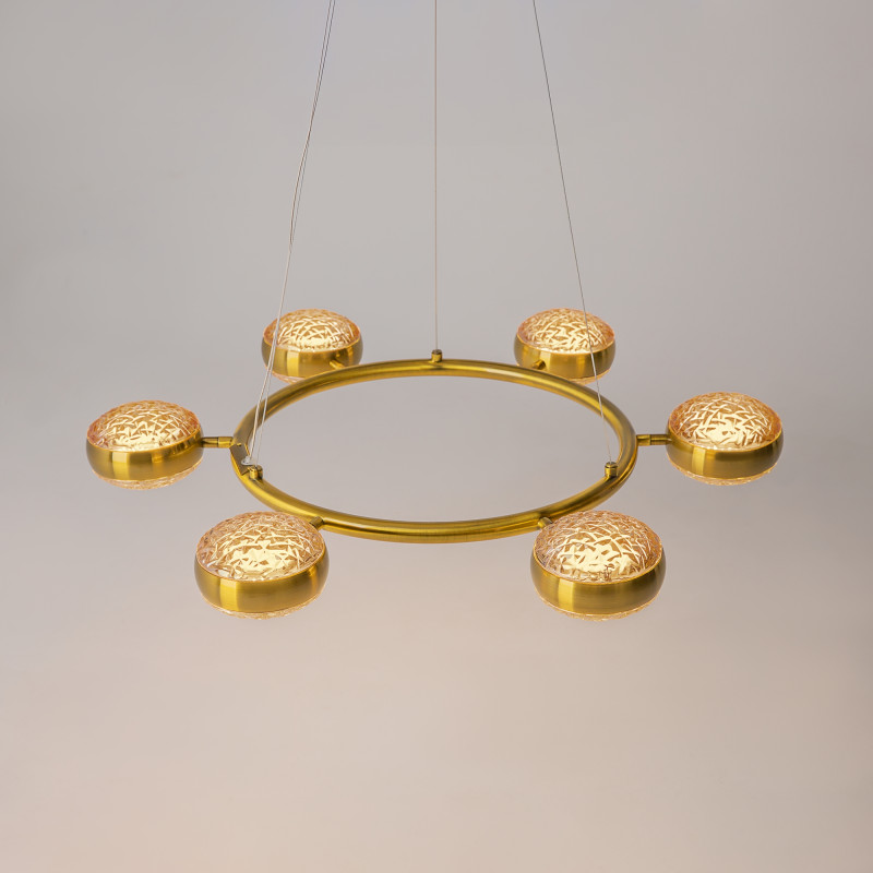 Подвесной светильник 78*78*310 см, LED, 60W, 3000К, Maytoni Mind MOD299PL-L60BS3K латунный