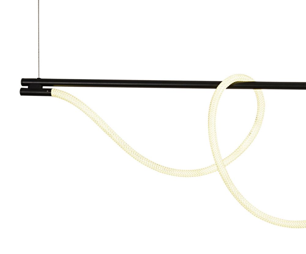 Подвес 120*150 см, LED 56W, 3000K Салли черный Kink Light 08062K-120,19