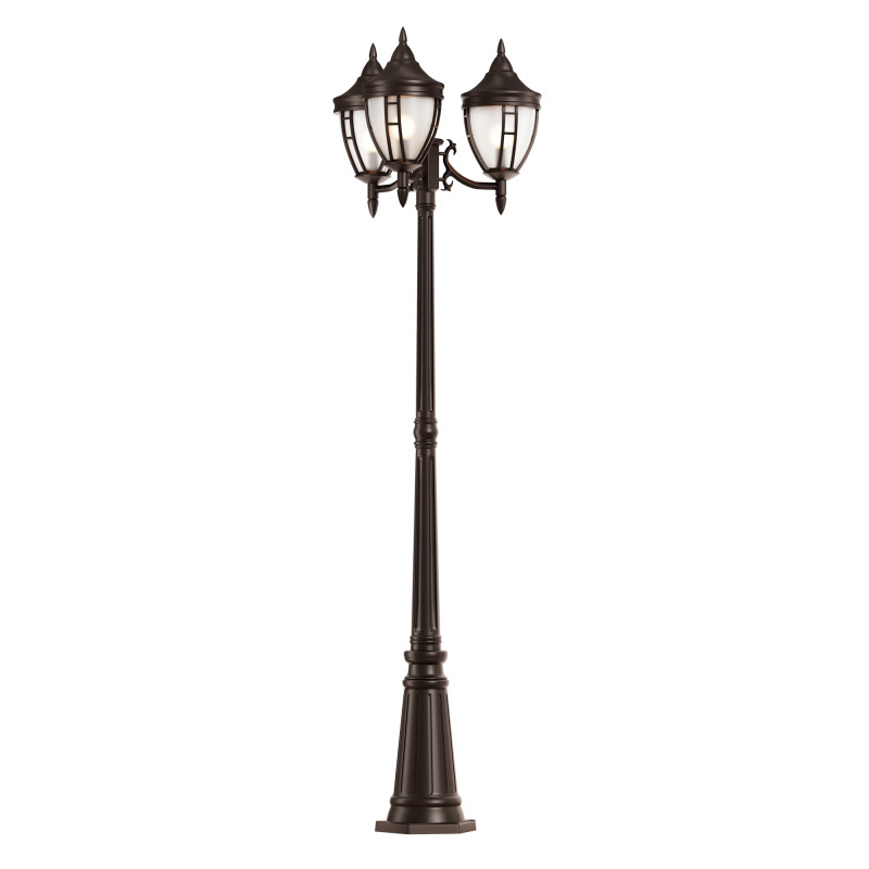 Садово-парковый светильник Maytoni Novara O026FL-03B, черный