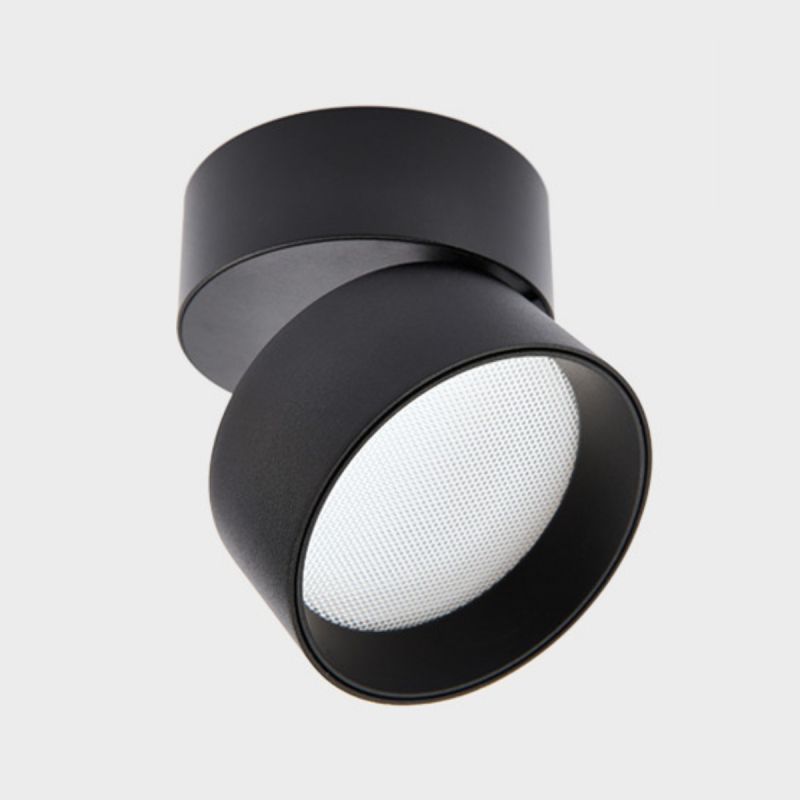 Накладной спот 10 см, 15W, 3000K, Italline IT02-006 black 3000K, черный