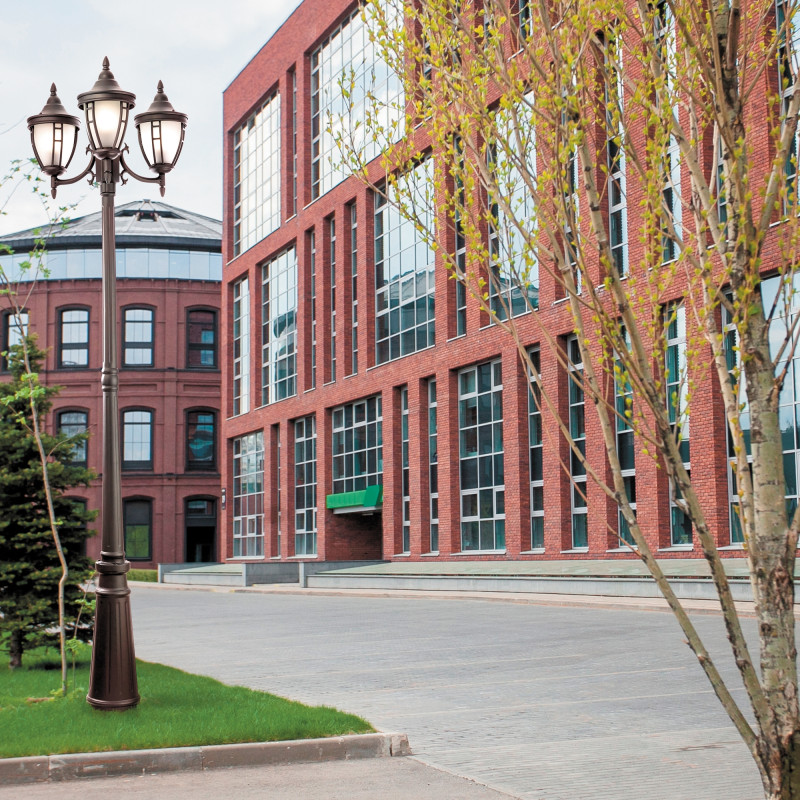 Садово-парковый светильник Maytoni Novara O026FL-03B, черный