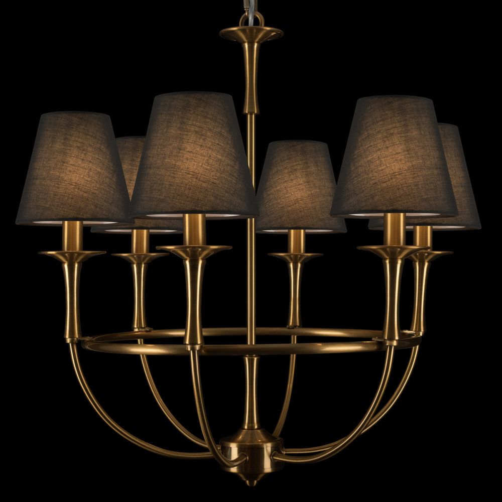 Подвесная люстра 64 см, Loft IT Lattice 10435, бронза