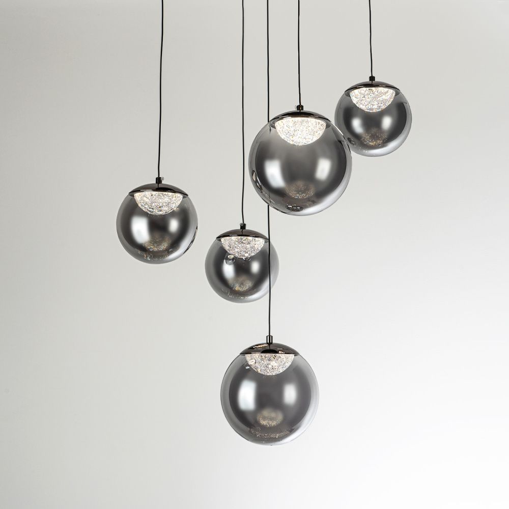 Светильник *50* см, LED*32W, 3000-6000K, Modelux  ML.2338.5 BK, Чёрный