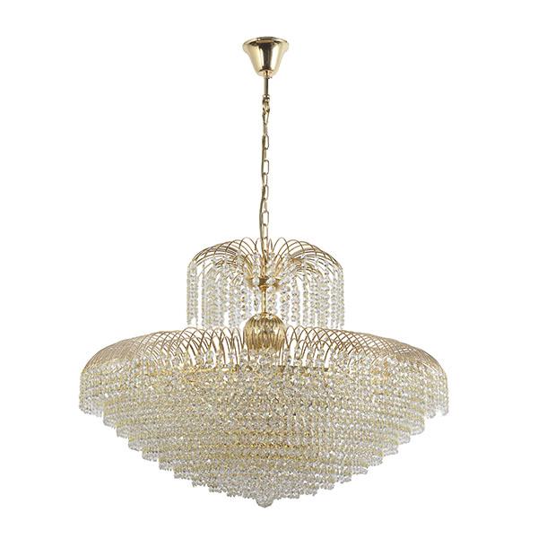 Люстра подвесная *80*60 см, 16*E14*40W, Arti Lampadari Salentino Salentino E 1.5.80.100 G, Золото