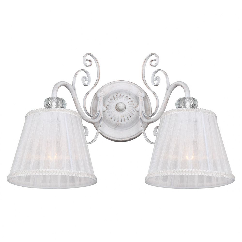 Бра F-Promo Amanda 2150-2W, D280*W400*H240, белый с золотом