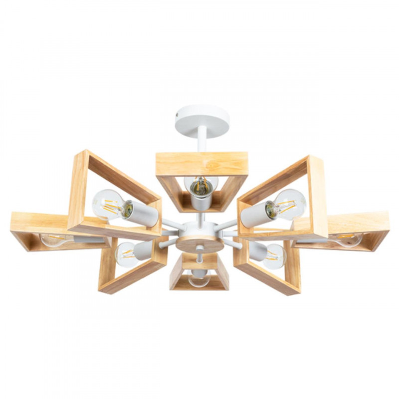 Люстра на штанге 75 см Arte Lamp BRUSSELS  A8030PL-8WH белый