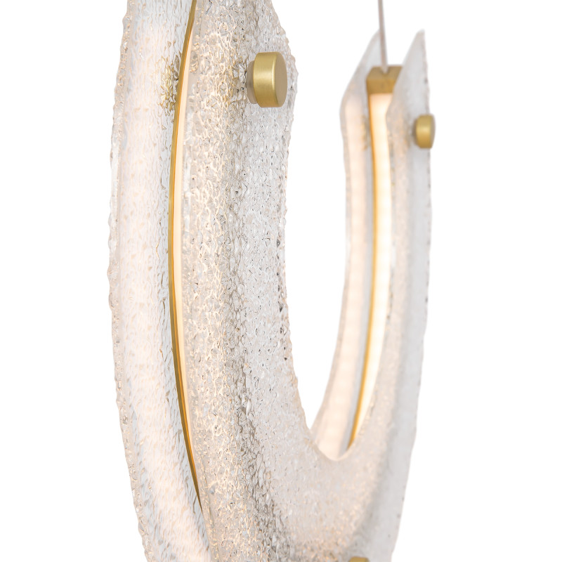 Подвесной светильник 32*6*186,5 см, LED, 18W, 3000К, Maytoni Maya P091PL-L18G3K1 золотой