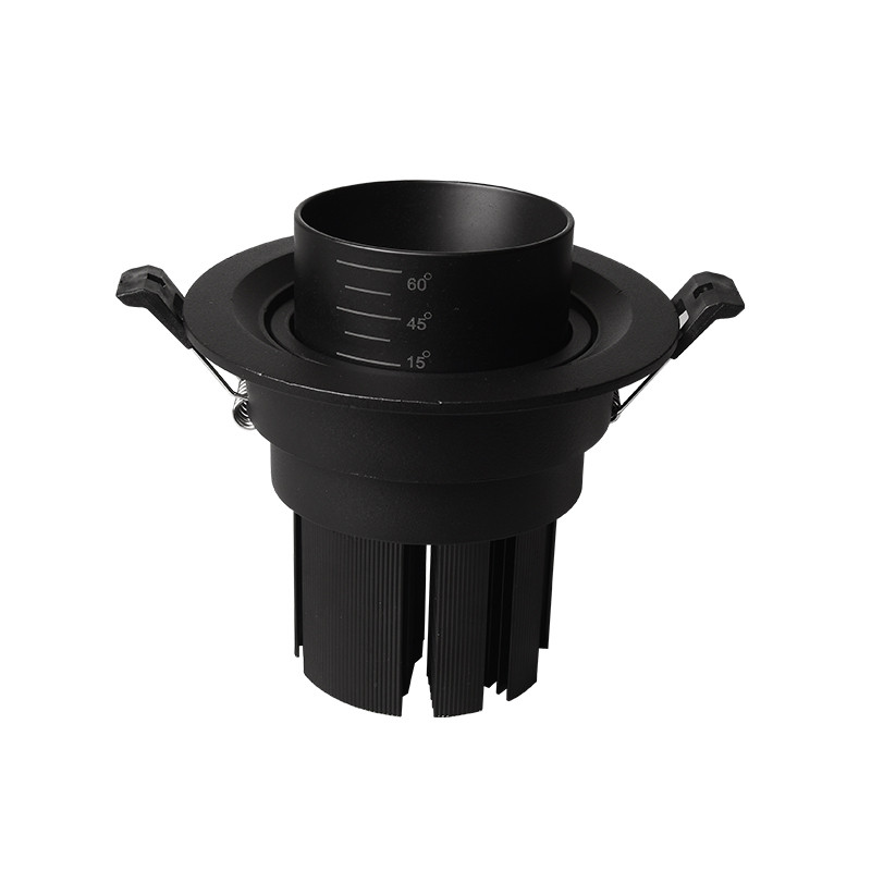 Встраиваемый светильник Maytoni Elem DL052-L12B4K, 12W LED, 4000K, черный