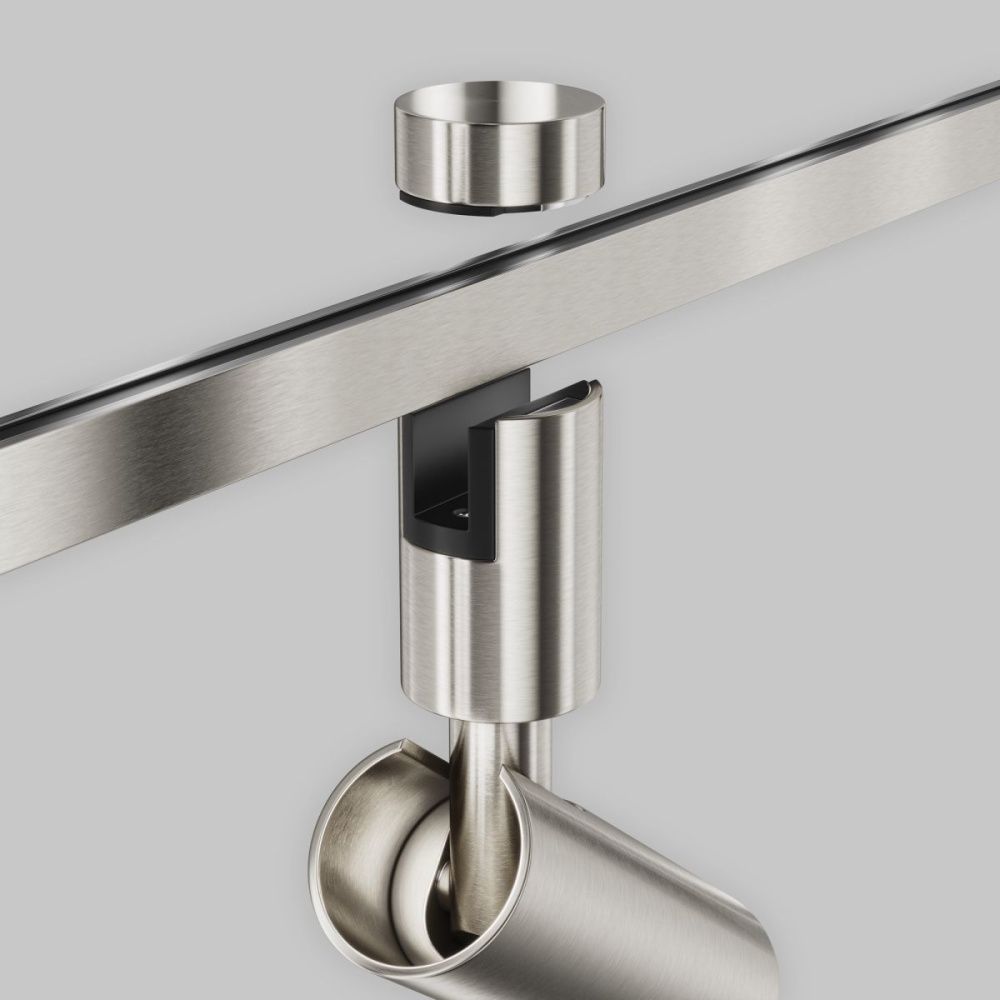 Трековый магнитный светильник 6 см, 12W, 4000K, Maytoni Technical Focus Led Flarity TR144-1-12W4K-W-PT, платина