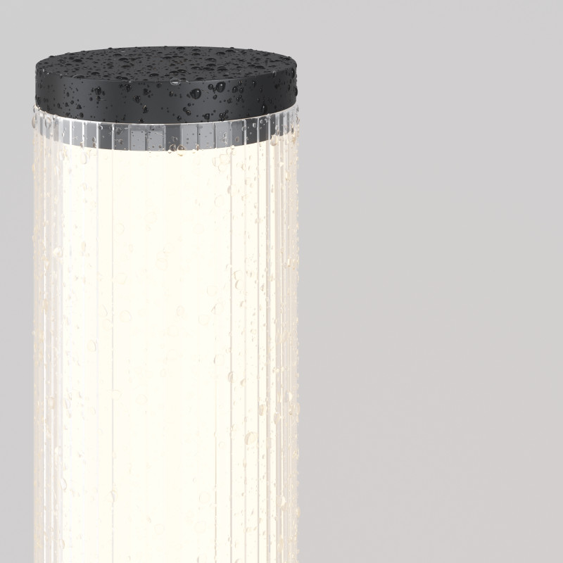 Садово-парковый светильник 15,5*213 см, LED 100W 3000K Maytoni Outdoor Ster O467FL-L100B3K черный