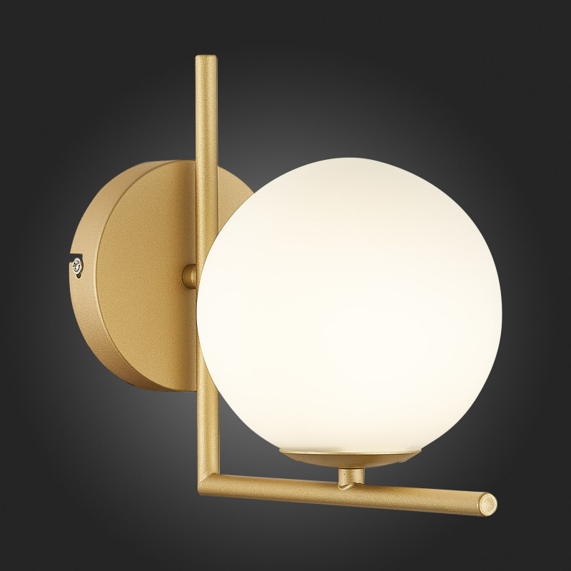 Светильник настенный 15 см, 5W, ST LUCE CODDA SL1148.301.01 Латунь