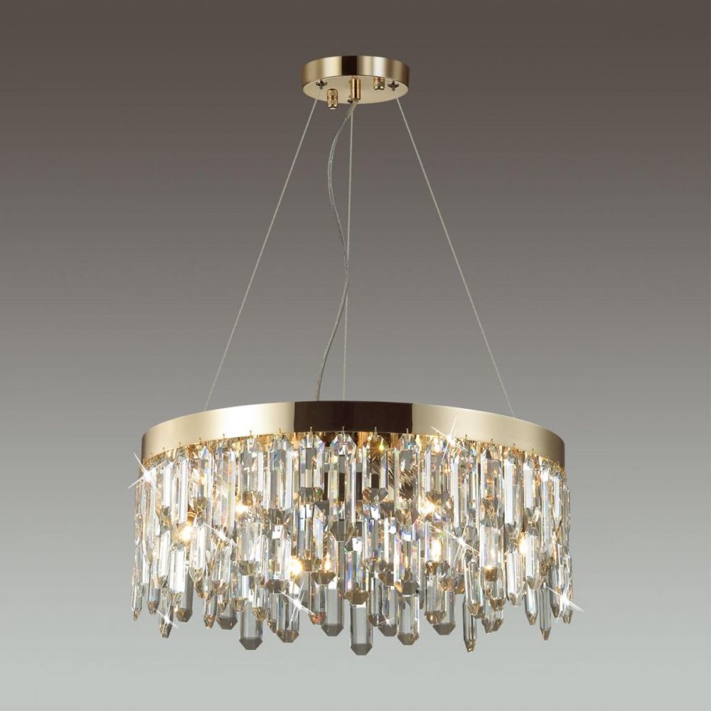 Подвесной светильник Диаметр 51 см Odeon Light Dakisa 4986/6 Золото