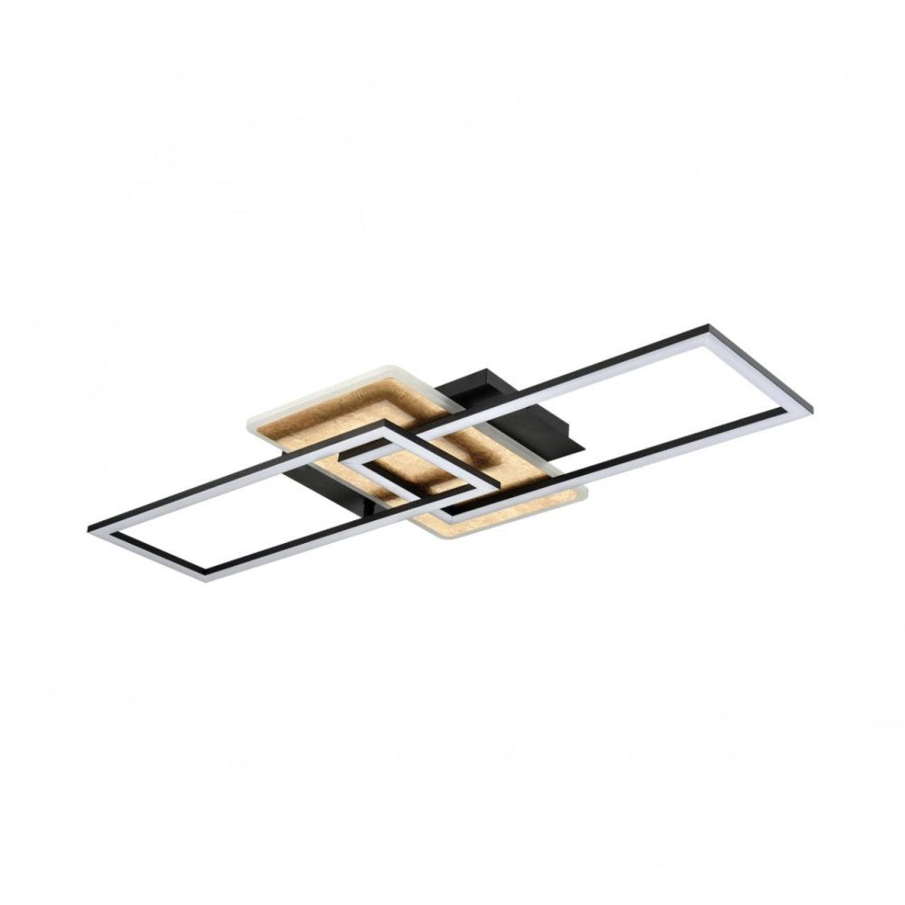 Светильник 87*36*-6,5 см, 1*LED*90W, 3000-6500K, Lumion GOLDY 8021/90CL, черный, золотой