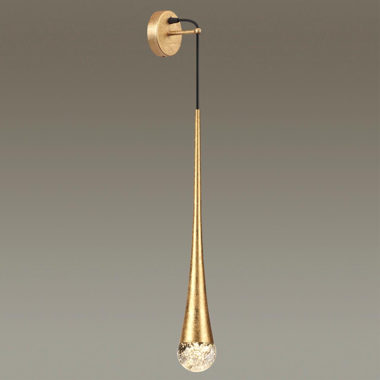 Настенное бра Odeon Light Gota 4278/1W, золотое фольгирование