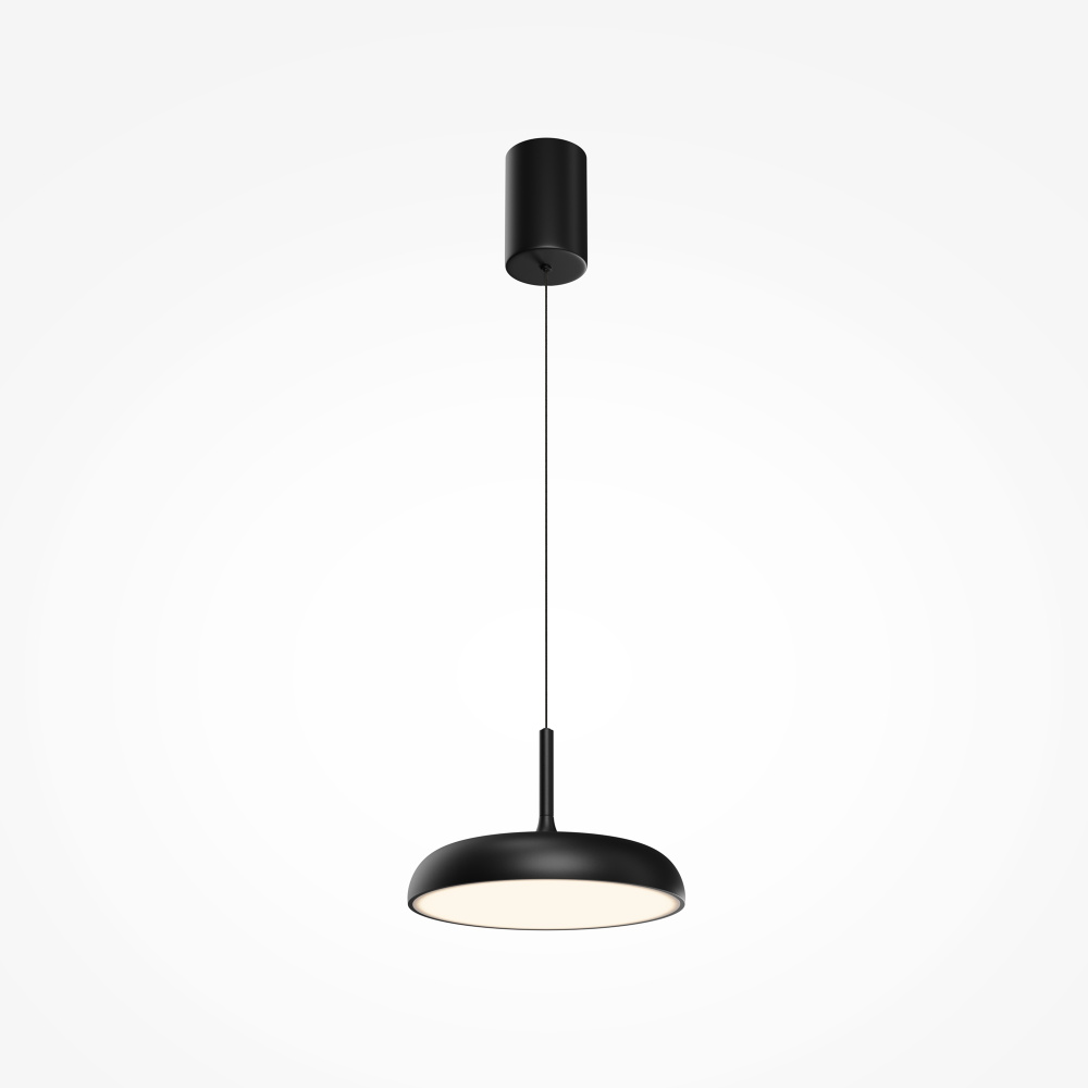 Подвесной светильник 30*38-200 см, *LED*31W, 3000K, Maytoni Gerhard MOD189PL-L30B3K, Черный