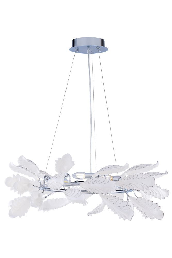 Люстра L800 x H1000, мм, 8*40W (320W), CH (Хром) NewRgy 6840/8D CH