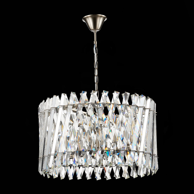 Люстра подвесная 50 см, ST LUCE FABIO SL1170.103.06 Никель
