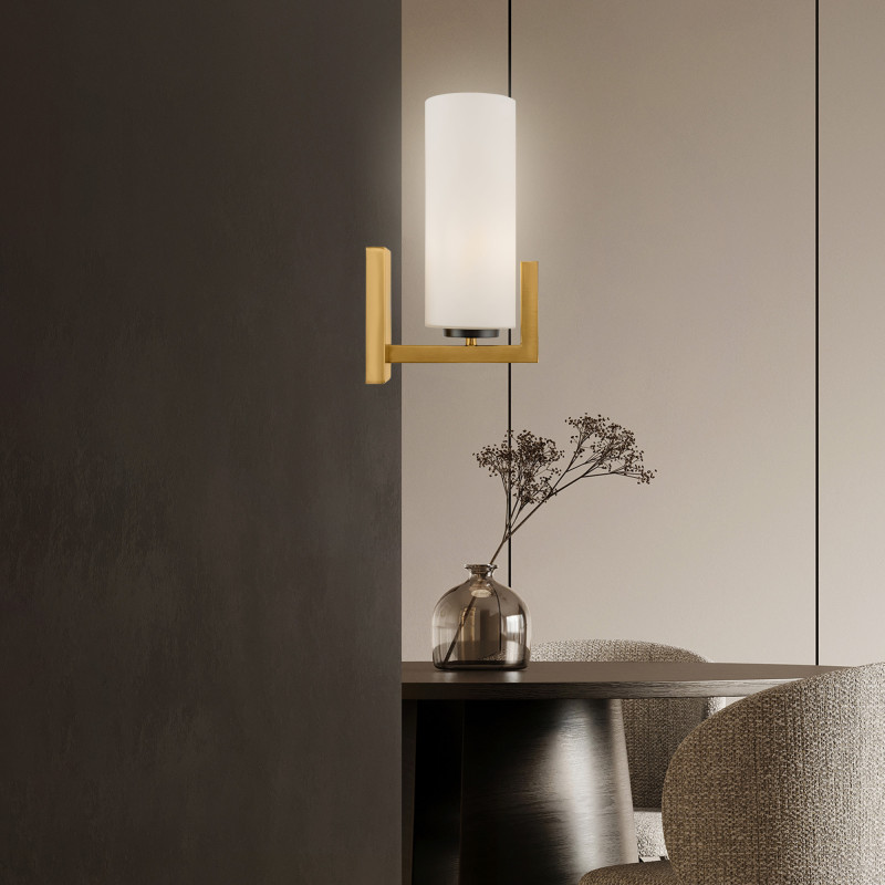 Настенное бра Maytoni Fortano MOD089WL-01BS, латунь