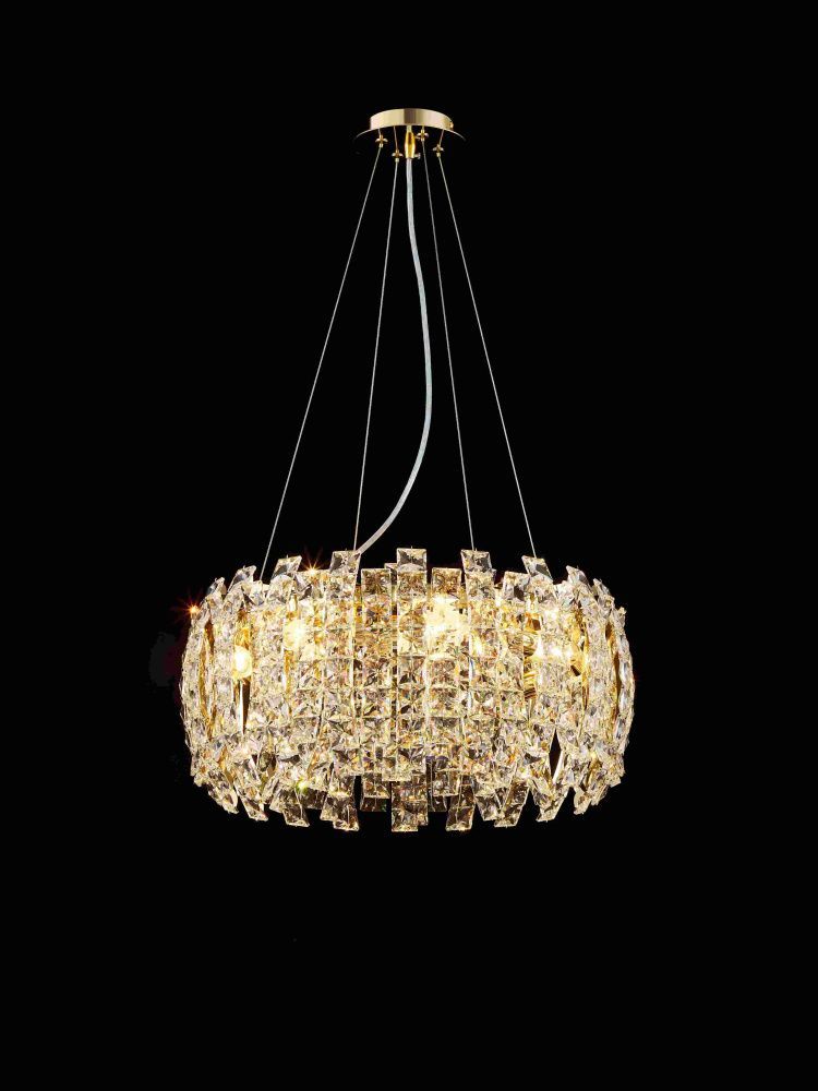 Люстра Ø500 x H230 (1200) мм, E14 6*40W (240W) NewRgy H GOLD (Золото) M47-ф500*H230 H GOLD