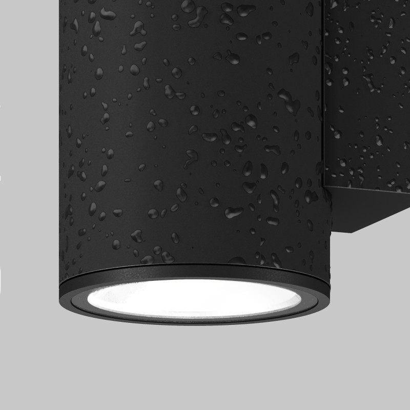 Светильник 16 см, 10W, 3000K, Maytoni Shim O303WL-L10GF3K, черный