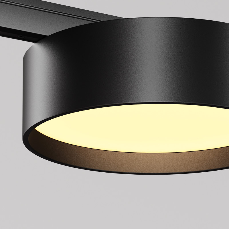 Трековый светильник 11,3*3,4 см, LED 12W 2700K Maytoni Technical Accessories for tracks Levity Zon TR189-1-12W2.7K-B черный