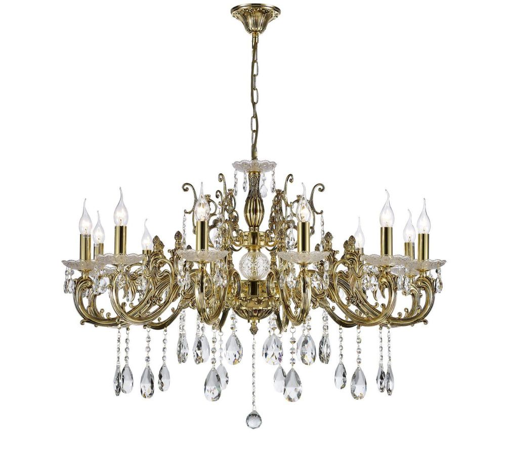 Люстра *99*68 см, 12*E14*40W, Dio D`arte Colzano Gold Colzano E 1.1.12.600 CG, Золото