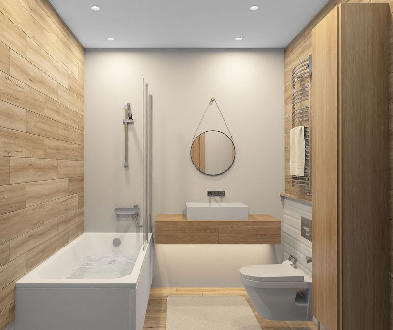 Влагозащищенный светильник 8,2*8,2*4,5- см, 1*GU5.3*15W, Denkirs Deep DK3103-WH, белый пластик