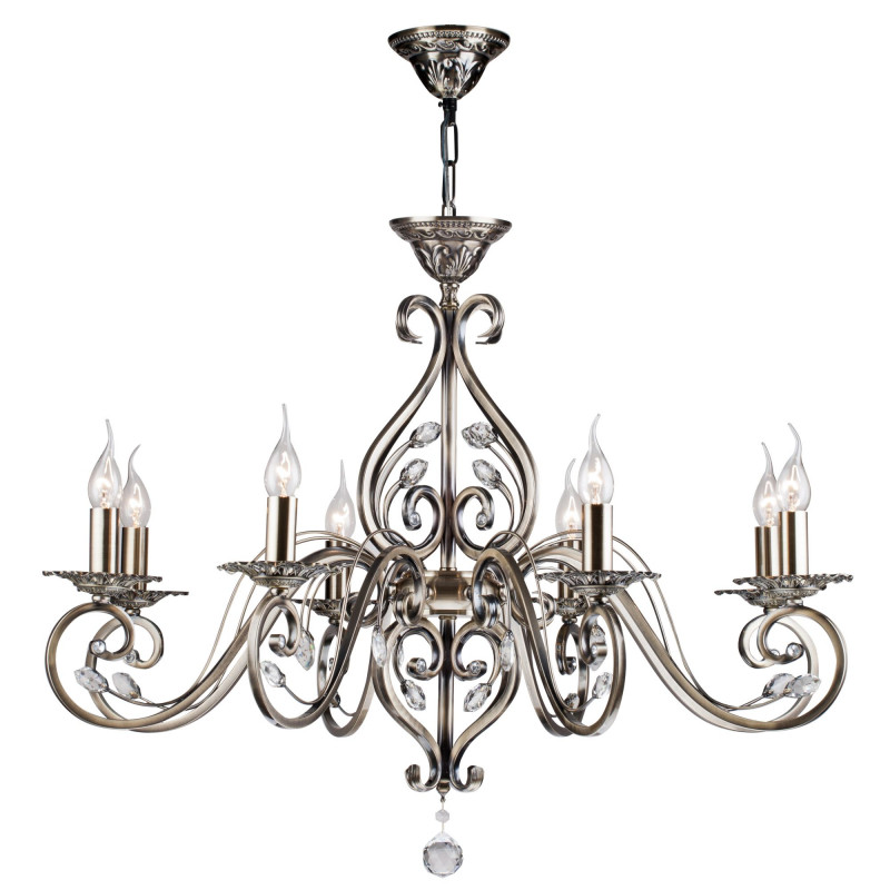 Люстра Maytoni  Leaves RC109-PL-08-R, диаметр 83 см, бронза