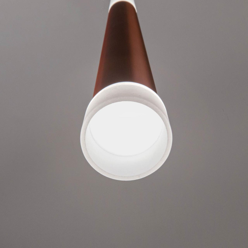 Светильник подвесной 7*120 см LED*7 W, 3000 К Citilux Вегас Кофейный CL227013