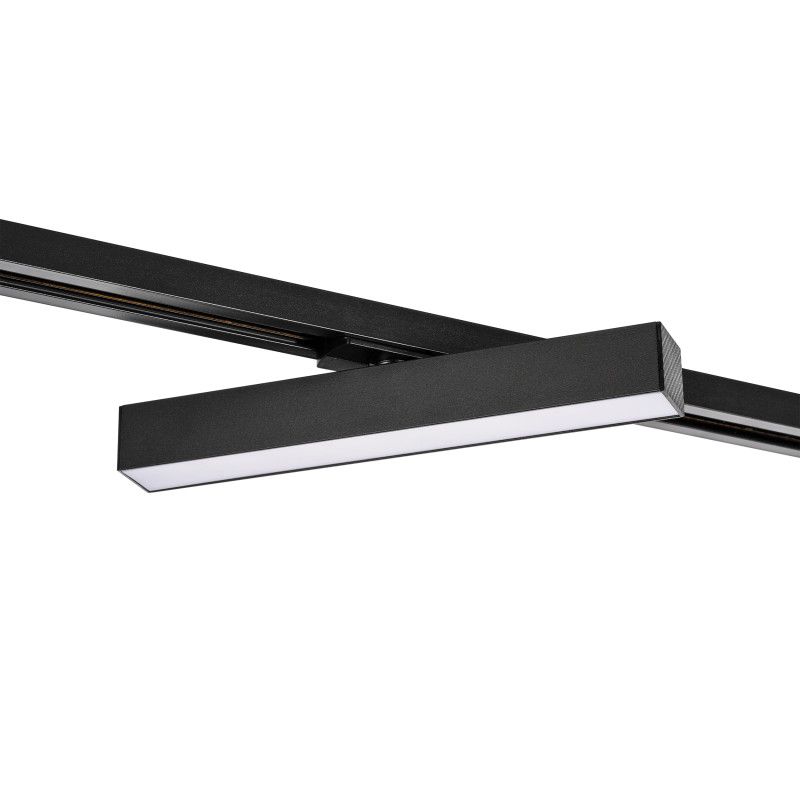 Светильник на шине 27*3,5*-3,5 см, *LED*20W, 3000K, Lightstar Lilla 202037, черный