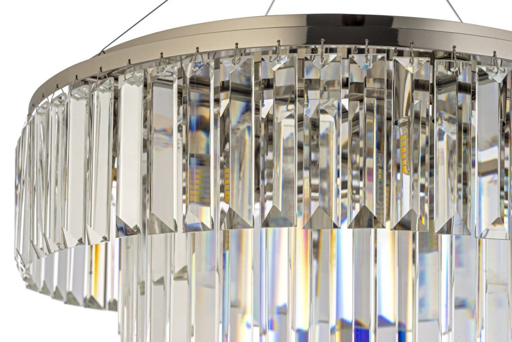 Люстра подвесная *50*26 см, 8*G9*40W, Arti Lampadari Enio Enio E 1.5.D50.100 NP, Никель