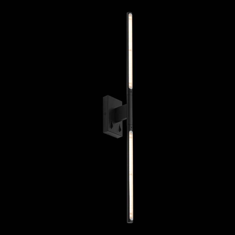 Бра 76 см, 12W, 3200К Mantra Loft IT Stick 10011BK, черный
