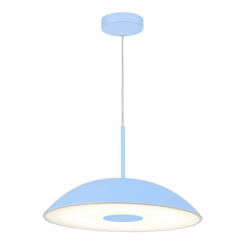 Подвесной светильник 39*200 см, LED, 24W, 3000К, ST-Luce Lido SL6128.703.01 синий