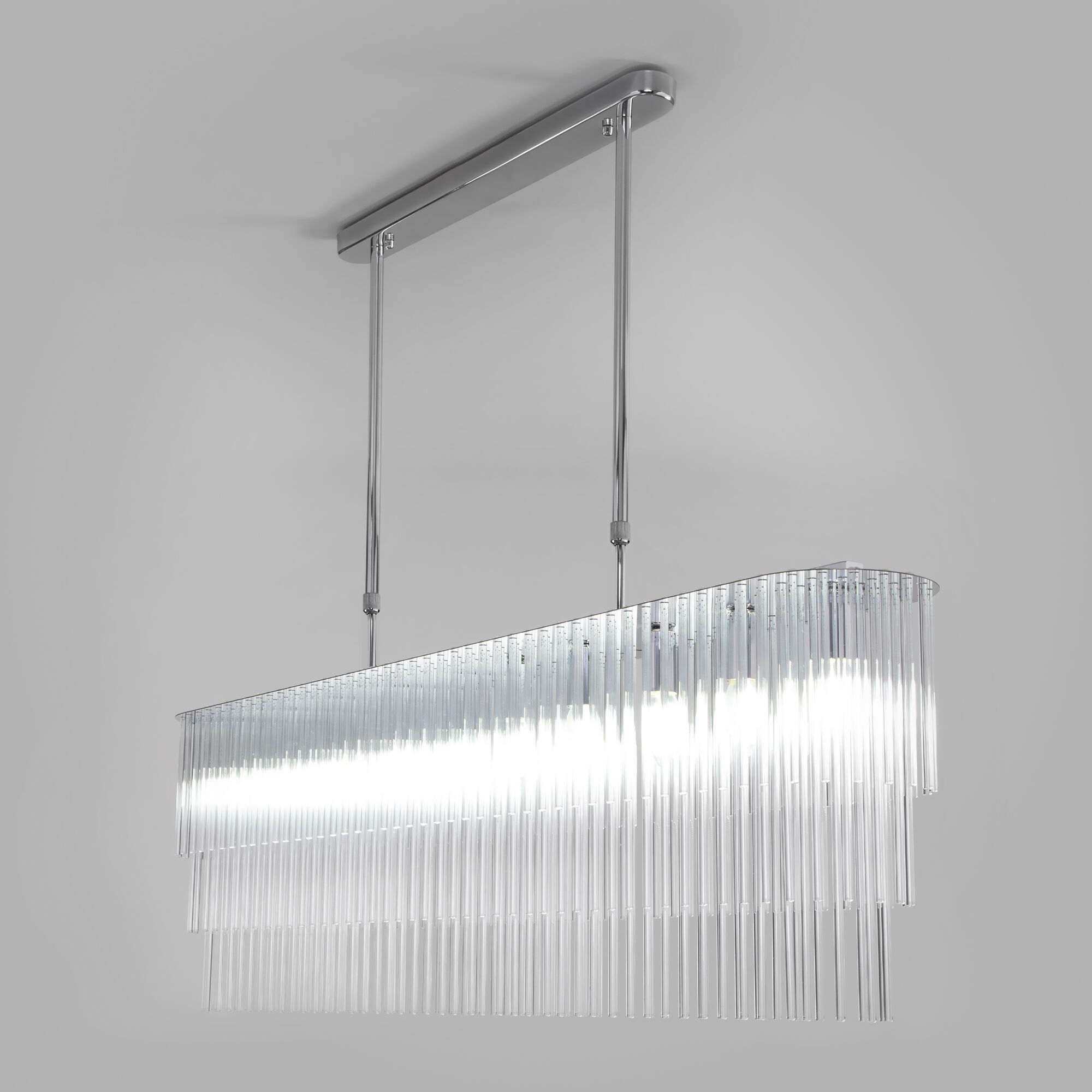 Люстра 120*17*94 см, 10*E14, W,  Bogate's Allure 487/10, хром