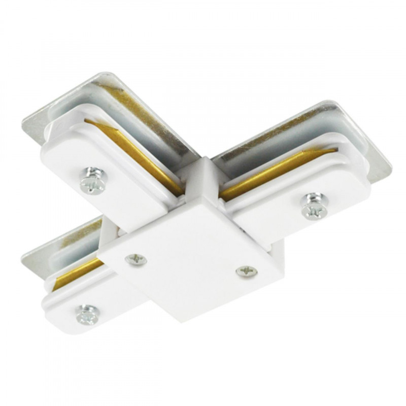 Коннектор угловой для шинопровода 11*7 см, Arte lamp Track accessories Белый A140233T