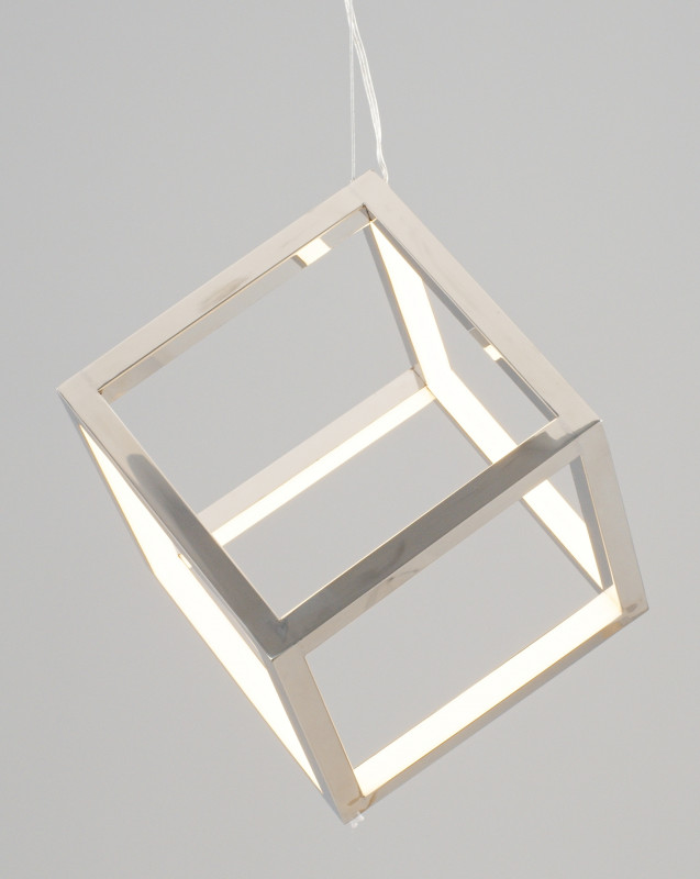 Подвесной светодиодный светильник 26*26*42 см, LED 15 W, Moderli Grape V10353-PL Хром